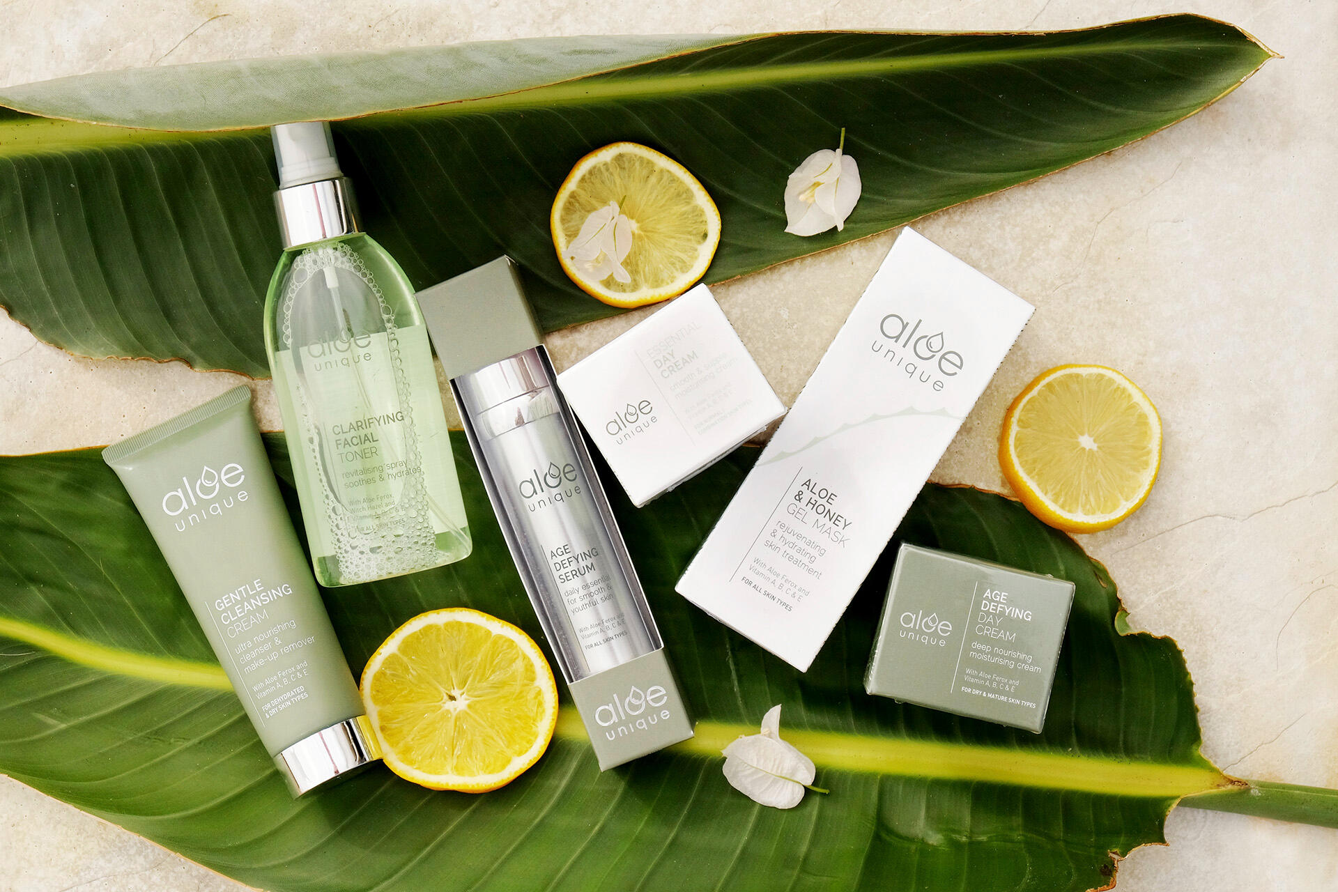 Aloe Unique - Styling & art direction Product shoot